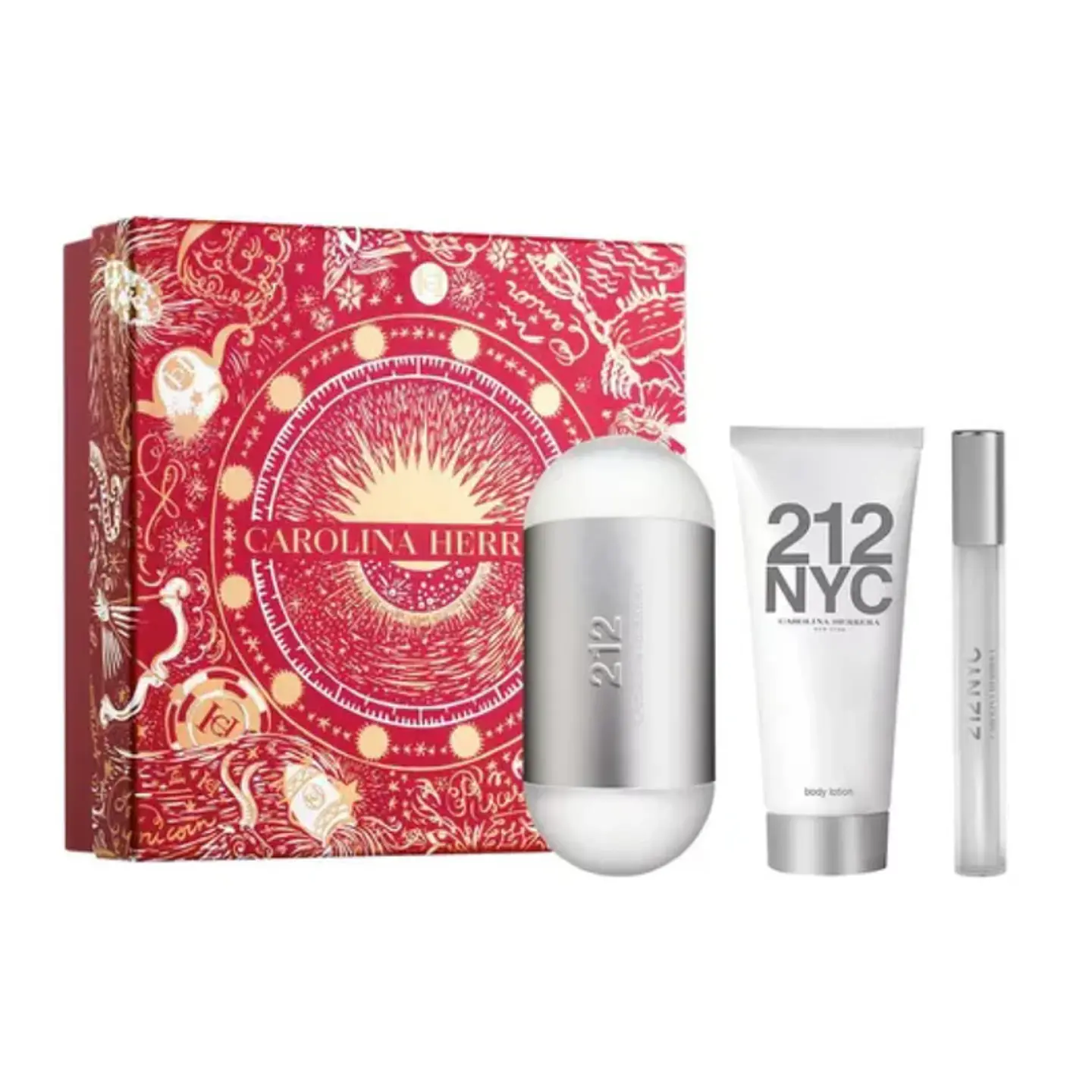 ESTUCHE 212 NYC WOMAN EDT 100ML + BODY + 10ML 1