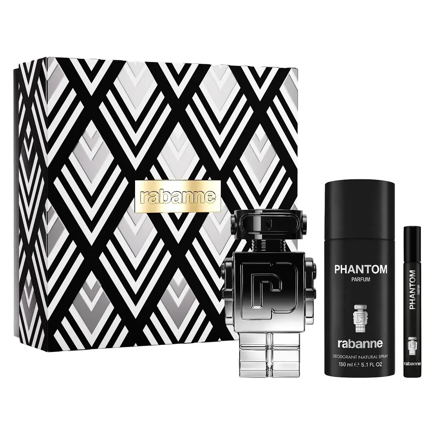 ESTUCHE PHANTOM PARFUM ELIXIR + SPRAY + 10ML  1