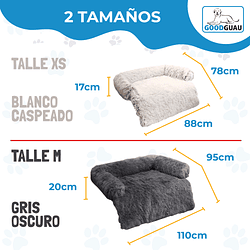 Cama Funda Antiestrés Mascota Perro Gato 80x70x16cm - Image 3