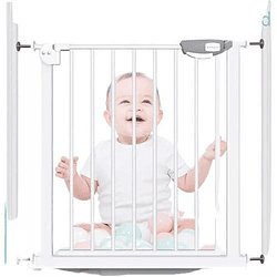 Reja Puerta Seguridad Bebés Mascota Ancho 65-74 x Alto 76 cm - Image 1