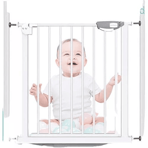 Reja Puerta Seguridad Bebés Mascota Ancho 65-74 x Alto 76 cm
