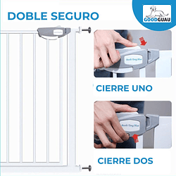 Reja Puerta Seguridad Bebés Mascota Ancho 65-74 x Alto 76 cm - Image 4