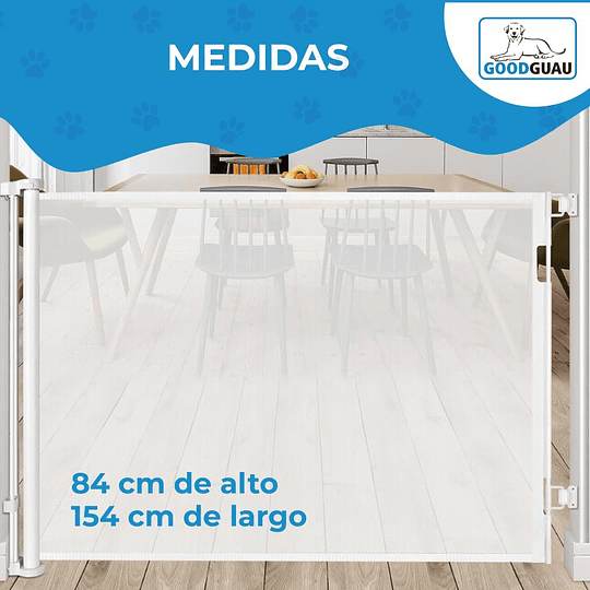 Puerta retractil Seguridad Bebé y Mascota hasta 1,54 mts - Image 4