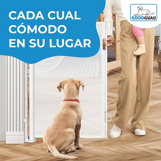 Puerta retractil Seguridad Bebé y Mascota hasta 1,54 mts - Image 7