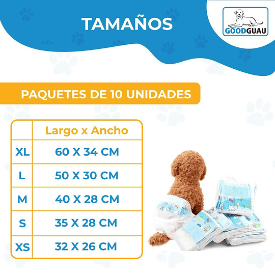 10 Pañales Para Perro - Image 3