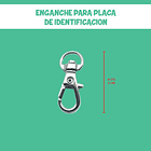 Enganche fácil para Placa de identificación 1