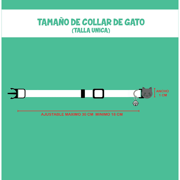 Collar para gato MALO 2