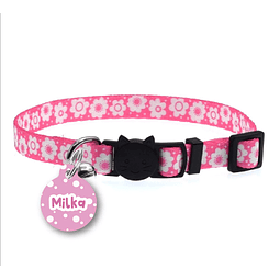 PACK PLAQUITA + COLLAR  DISEÑO MILKA