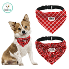 Bandana reversible para perro diseño LEVIS 1