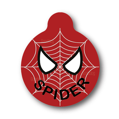 Placa de identificación diseño  SPIDER