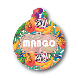 Placa de identificación diseño  MANGO