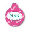 Placa de identificación diseño  PINK