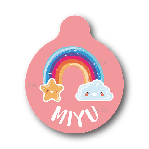 Placa de identificación diseño  MIYU
