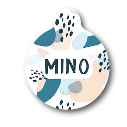 Placa de identificación diseño  MINO