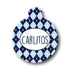 Placa de identificación diseño  CARLITOS