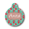 Placa de identificación diseño  ANITA