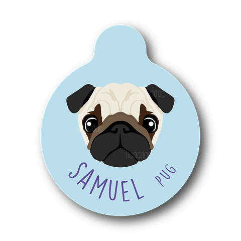 Placa de identificación diseño  SAMUEL