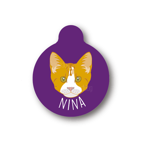 Placa de identificación diseño  NINA