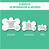 Placa de identificación diseño  LEOPARDO