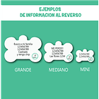 Placa de identificación diseño  SIMON 3