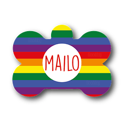Placa de identificación diseño  MAILO