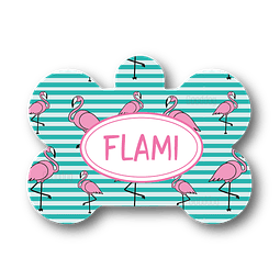 Placa de identificación diseño  FLAMI