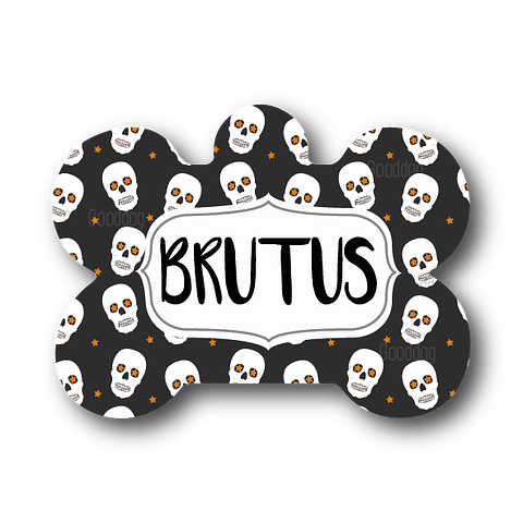 Placa de identificación diseño  BRUTUS
