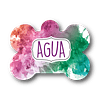 Placa de identificación diseño AGUA