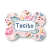 Placa de identificación diseño  TECITO