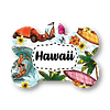Placa de identificación diseño  HAWAII