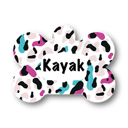 Placa de identificación diseño  KAYAK