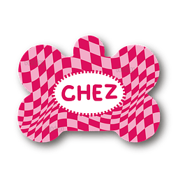 Placa de identificación diseño  CHEZ