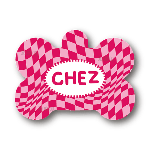 Placa de identificación diseño  CHEZ