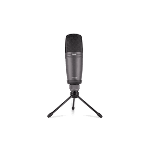 Micrófono Condensador Cardioide Negro USB FNK 02U NOVIK 