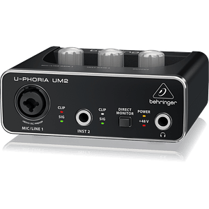 Interfaz de Audio Uphoria UM2 USB Behringer
