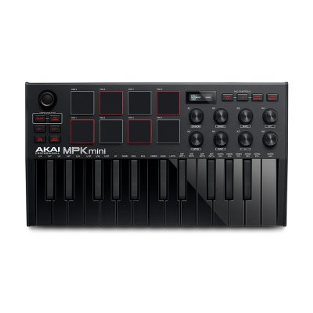 Controlador MIDI MPK Mini MK3 Black AKAI 1