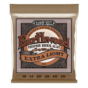 Set Cuerda de Guitarra Acústica 2150 Earthwood Phosphor Bronze Alloy 10-50 Ernie Ball