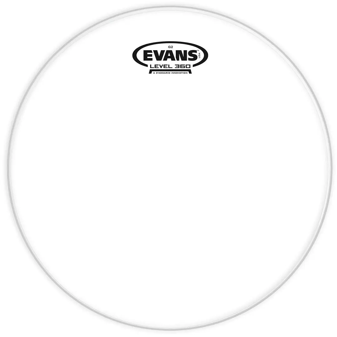 Parche para Tom o Bombo Evans G2 Clear de 18