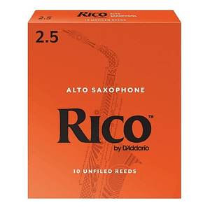 Caja de cañas Rico Saxo Alto 2.5 RICO BY DADDARIO