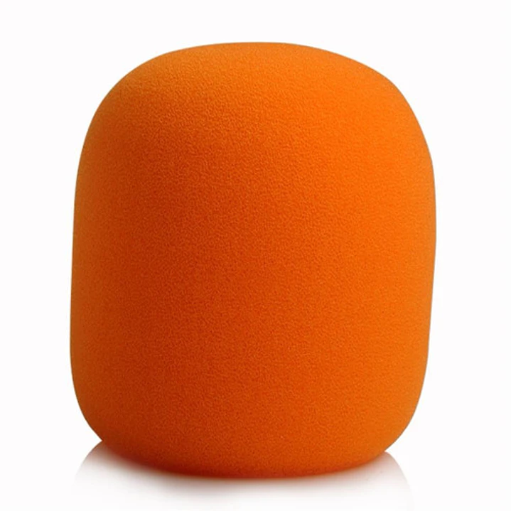 Esponja para Micrófono - Color Naranja 10MAS1 1