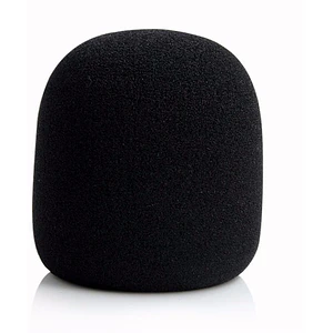 Esponja para micrófono tipo vocal - Color Negro 10MAS1