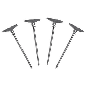 Tornillo de afinación bombo con cabeza largo 106mm diámetro 8mm SC-BDTR/S 4 unidades GIBRALTAR