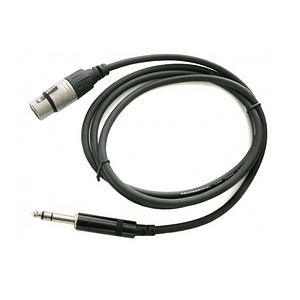Cable XLR-H a Plug TRS balanceado de 4.5 metros REAN BY NEUTRIK
