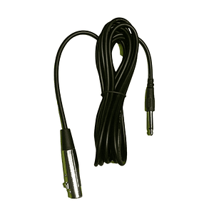 Cable XLR - TS para Micrófono de 4.5mt UNIVERSAL