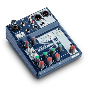Consola Analoga con Interfaz USB Notepad 5 Soundcraft