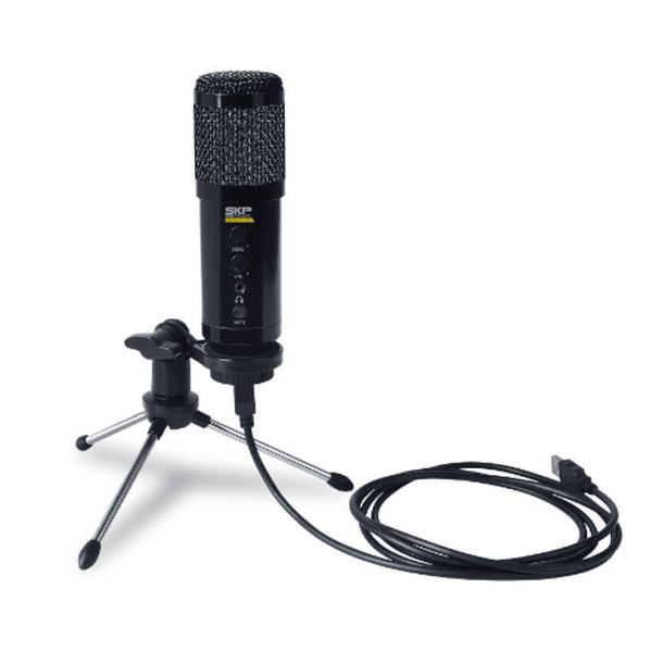 Microfono de Estudio Condensador USB Podcast 400U SKP