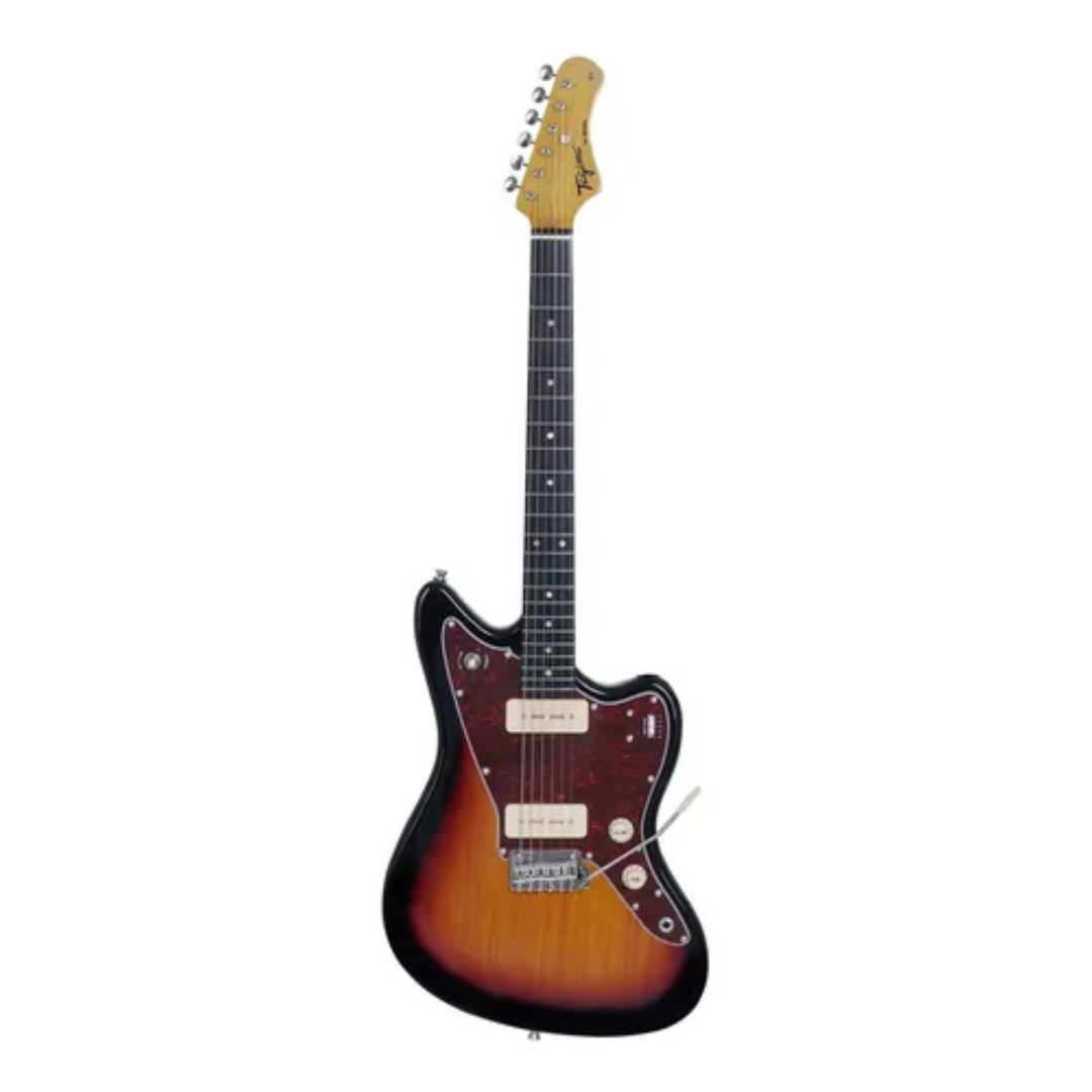 Guitarra eléctrica JM Sunburst/Tortoise Tagima TW-61 SB-D/TT