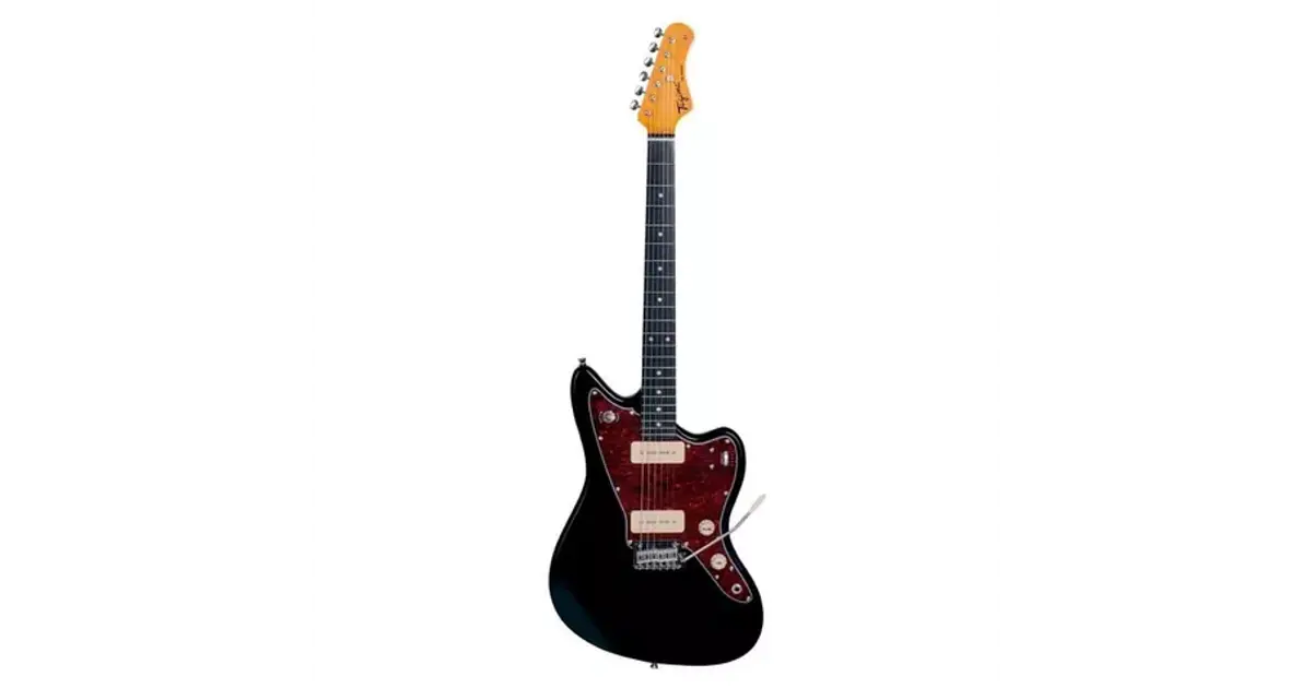 Guitarra Eléctrica JM Negra/Tortoise TW-61 BK-D/TT TAGIMA