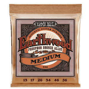 Set de Cuerdas Guitarra Acústica 2144 Earthwood Phosphor Bronze 13-56 ERNIE BALL