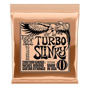 Set de Cuerdas Guitarra Eléctrica Turbo Slinky 9.5-46 2224 ERNIE BALL